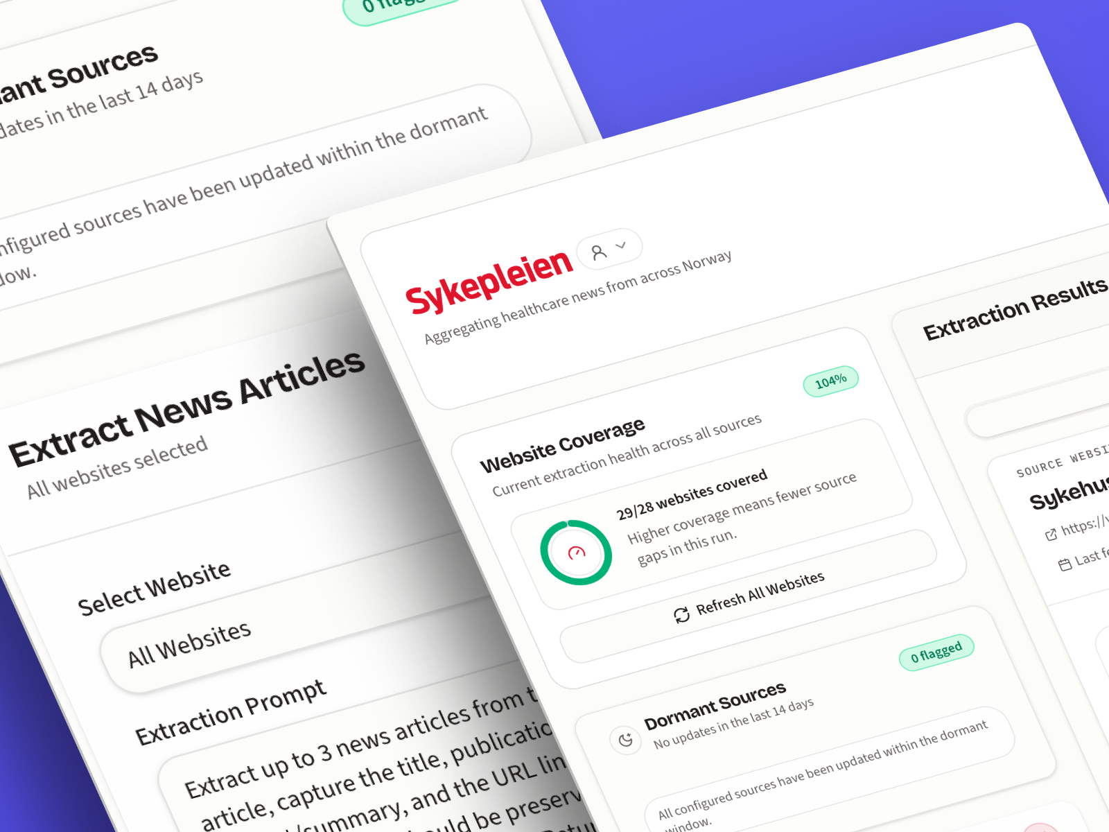 Sykepleien News Aggregator