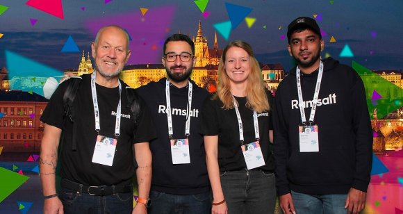 Nina, Evan, Sohail, Neslee DrupalCon Prague